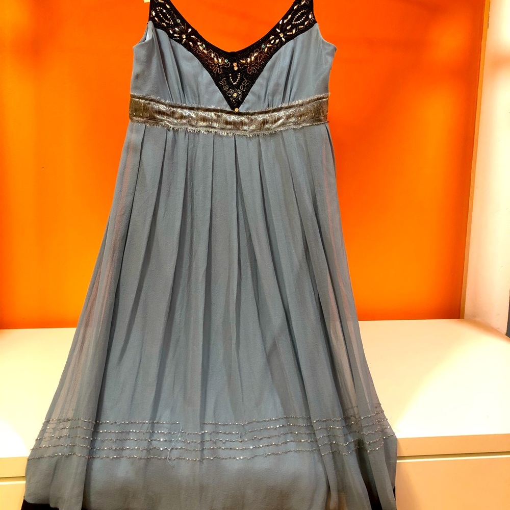 Sue Wong Nocturne silk dress. Size 0P